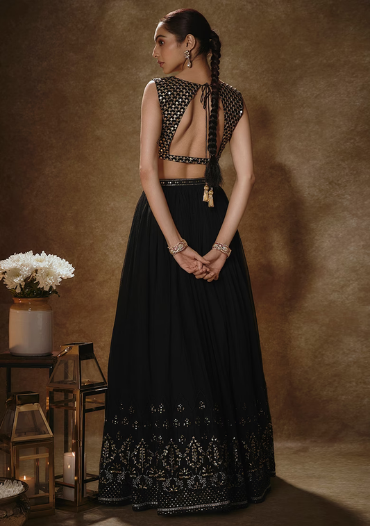 Lehenga black