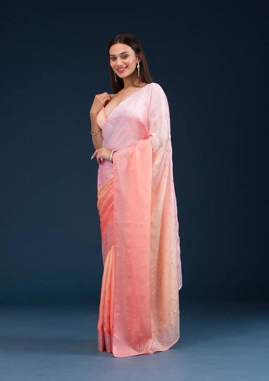 Saree new pink