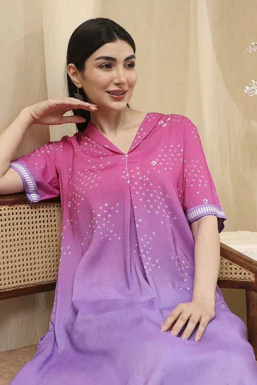 Kurti purple new