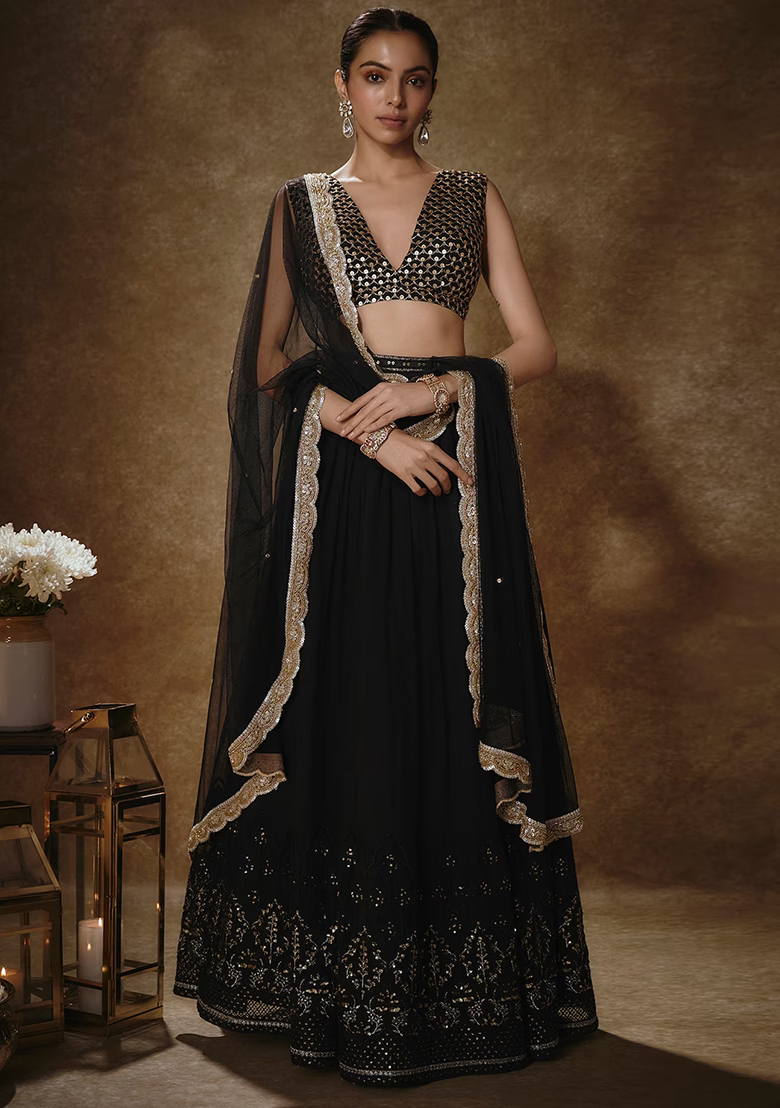 Lehenga black