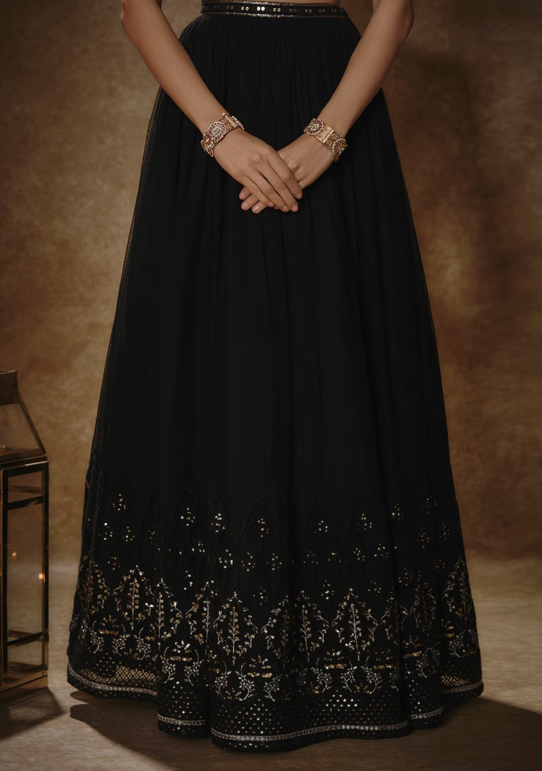 Lehenga black