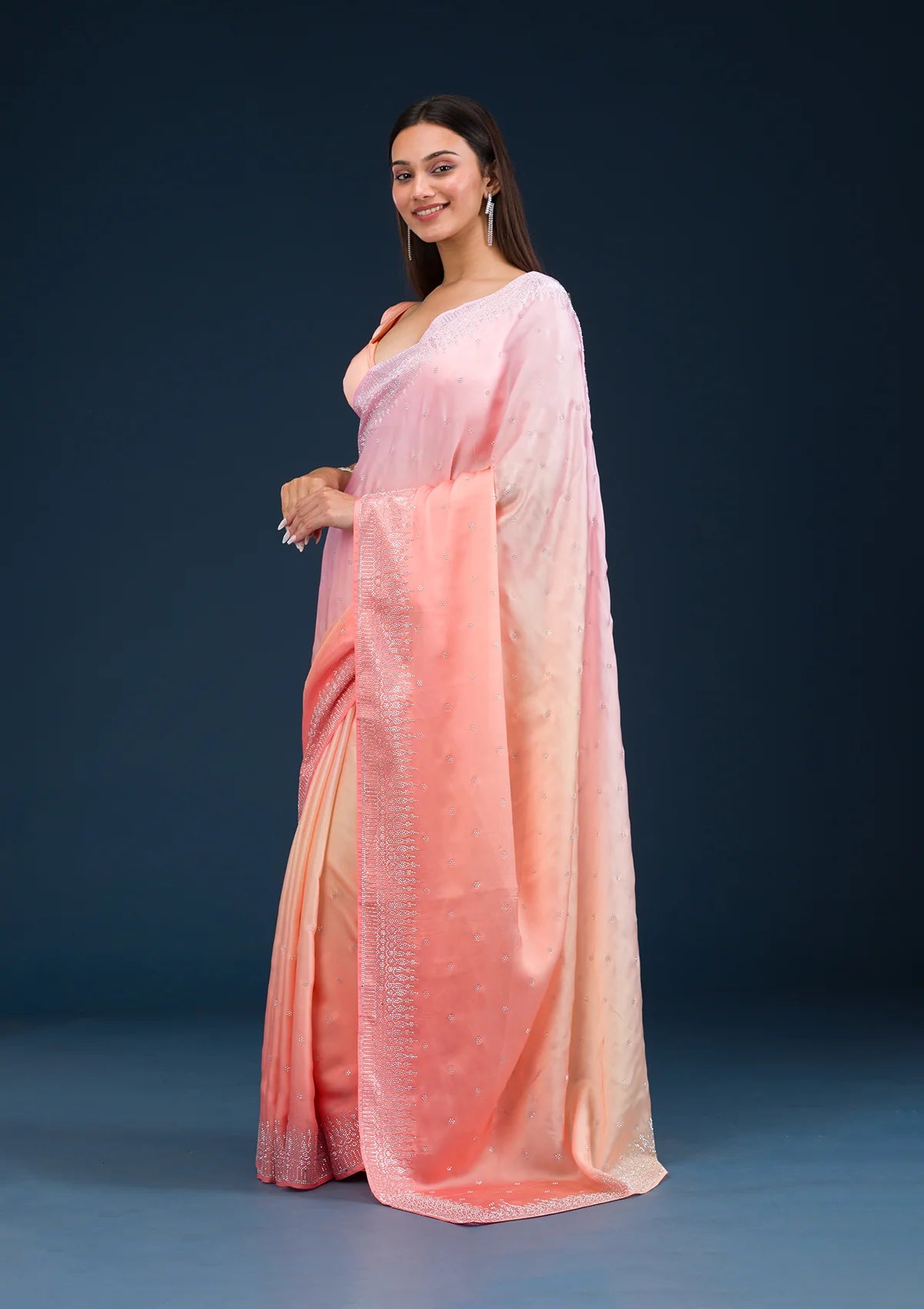 Saree new pink