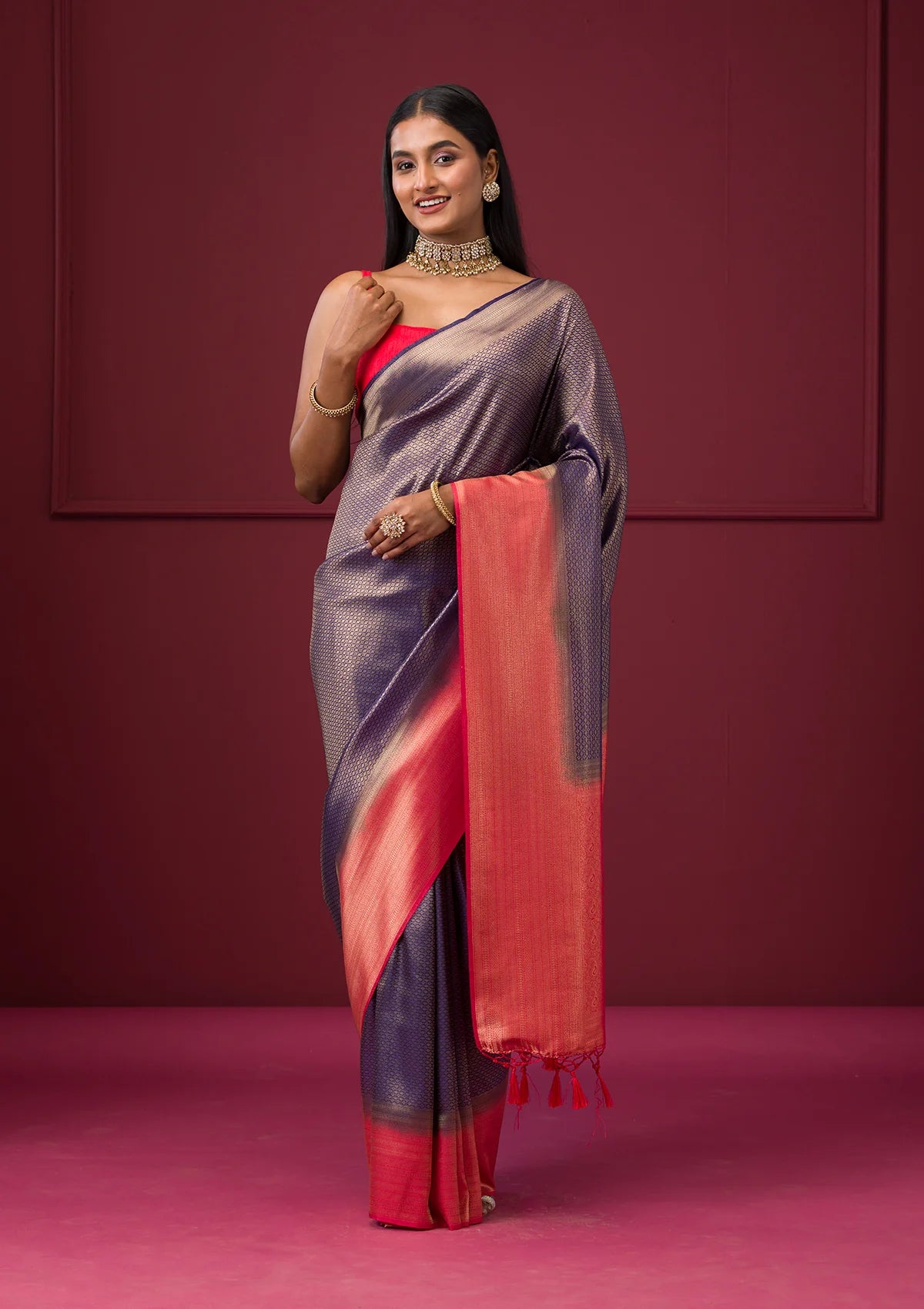 Saree Purple