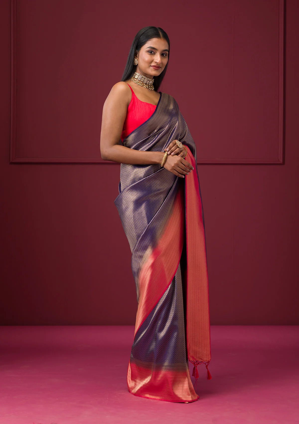 Saree Purple