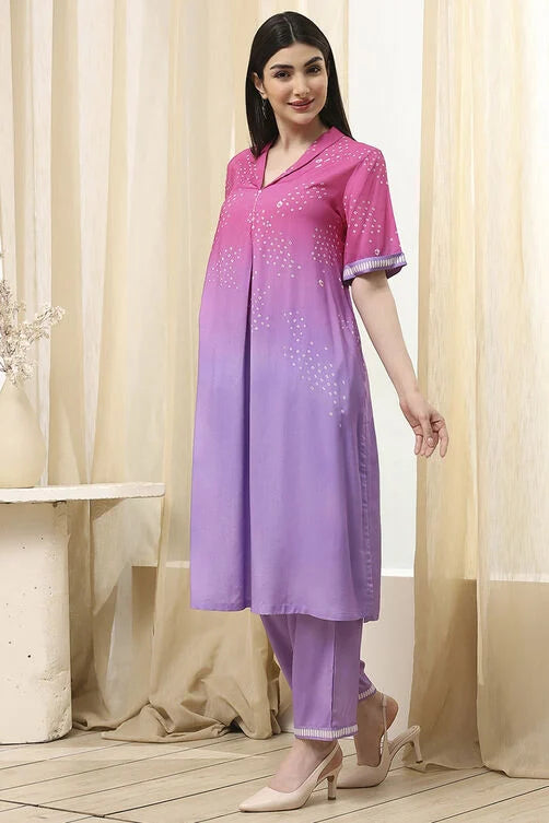 Kurti purple new